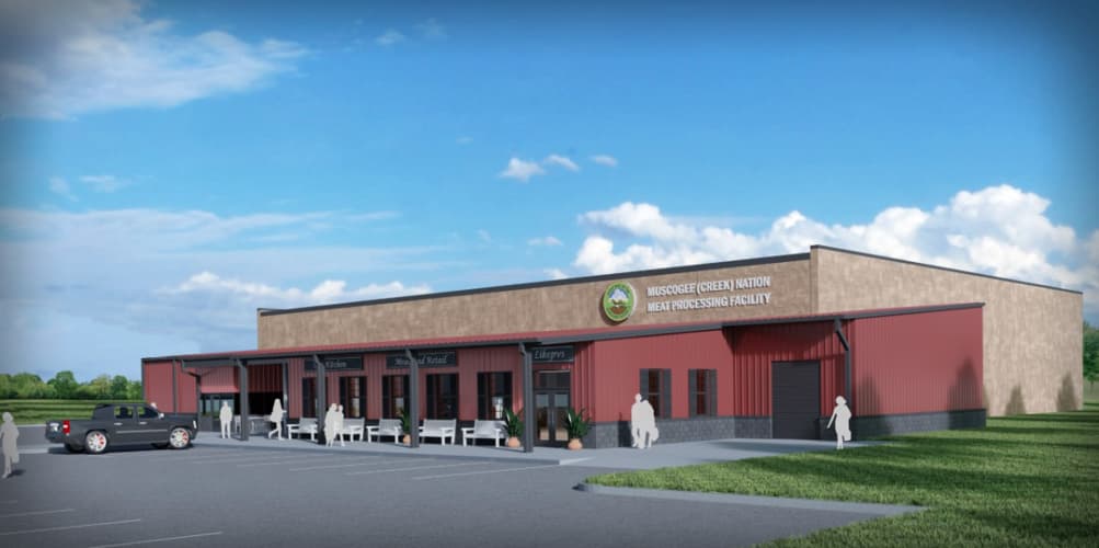 Food-grade meat processing facility in Okmulgee, OK
